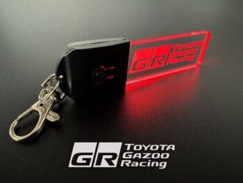 Toyota GR Gazoo Racing Logo LED Light Keyring / Keychain (Copy)