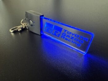 Toyota GR Gazoo Racing Logo LED Light Keyring / Keychain (Copy) - Image 2
