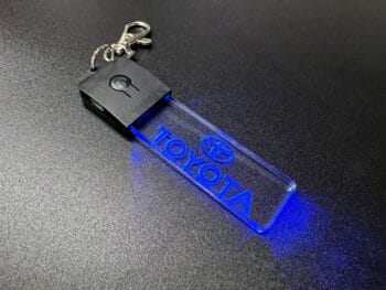 Toyota Logo LED Light Keyring / Keychain - Image 3