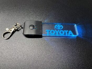 Toyota Logo LED Light Keyring / Keychain - Image 4