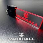 Vauxhall Logo LED Light Keyring / Keychain