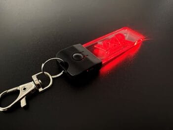 Vauxhall VXR Logo LED Light Keyring / Keychain - Image 3