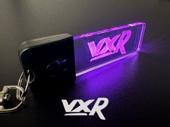 Vauxhall VXR Logo LED Light Keyring / Keychain