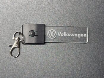 Volkswagen Logo LED Light Keyring / Keychain - Image 7