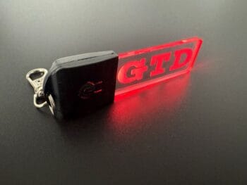 Volkswagen GTD Logo LED Light Keyring / Keychain - Image 7