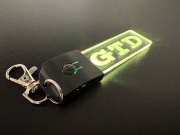 Volkswagen GTD Logo LED Light Keyring / Keychain - Image 5