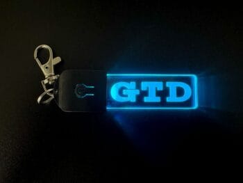Volkswagen GTD Logo LED Light Keyring / Keychain - Image 6