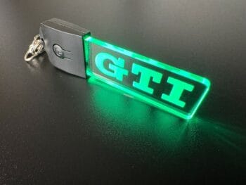 Volkswagen GTI Logo LED Light Keyring / Keychain - Image 2