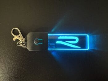 Volkswagen R New Style Logo LED Light Keyring / Keychain - Image 6